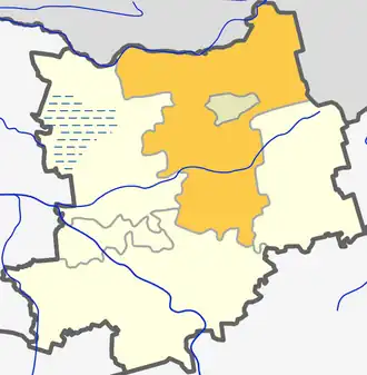 Науйойи-Акмянское сельское староство на карте