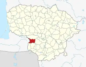 Науместский район на карте