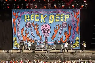 "Neck Deep" на фестивале Full Force в 2022 году