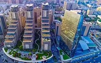 Port Baku Residence и 1 Port Baku Towers