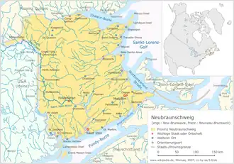 Расположение канадско-американской границы достигнуто в результате Арустукской войны.