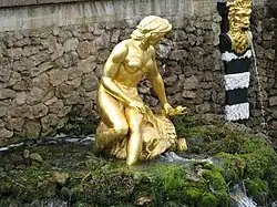 Аллегория Невы. Статуя Большого каскада в Петергофе. 1805