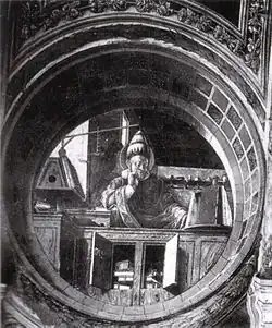 Никколо Пиццоло. Святой Григорий. Капелла Оветари