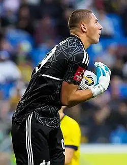 Сысуев в составе «Оренбурга» в 2022 г.