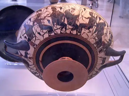 Никосфеновский килик. Античное собрание. Берлин