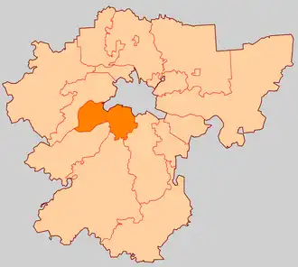 Никулинское сельское поселение на карте