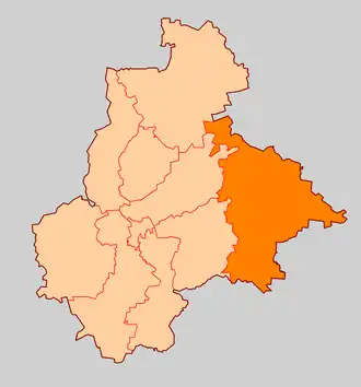 Нивское сельское поселение на карте