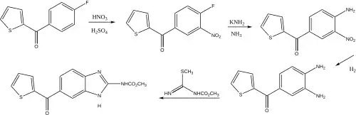 Синтез нокодазола.