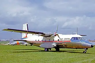 Nord 262A а/к North Central Airlines, авиасалон в Ле-Бурже, 1965.
