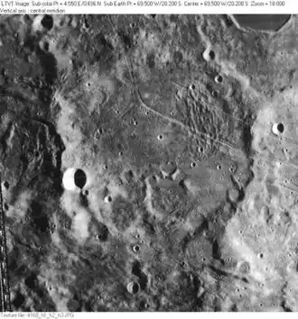 Снимок зонда Лунар Орбитер - IV.