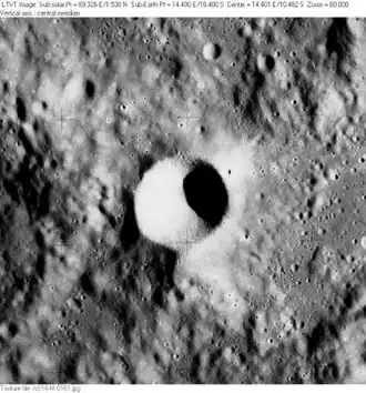Снимок с борта Аполлон-16.