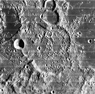 Снимок зонда Lunar Orbiter IV.