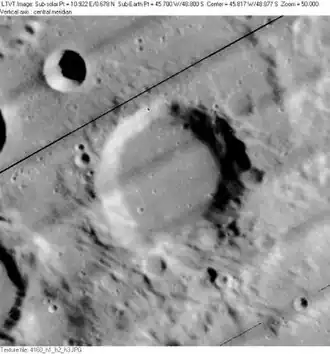 Снимок зонда Lunar Orbiter - IV.