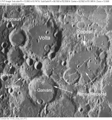 Снимок зонда Lunar Orbiter - IV.