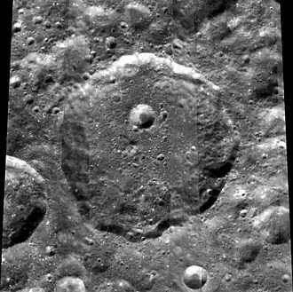 Снимок зонда Clementine.