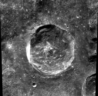 Снимок зонда Clementine.