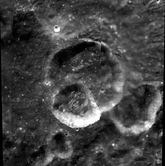 Снимок зонда Clementine.