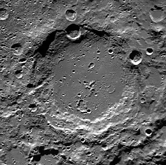 Снимок зонда Clementine.