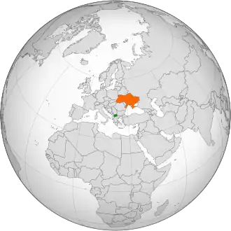 Северная Македония и Украина