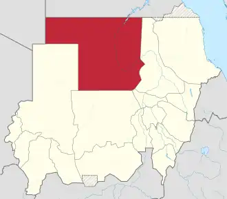 Северная провинция на карте