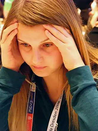 Во время шахматной олимпиады 2008 г.