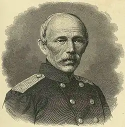 генерал от артиллерии Г. В. Новицкий.(гравюра Л. А. Серякова)