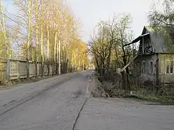 Вид на юг от Дерновой улицы