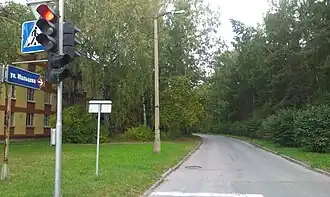 Улица Мальцева в Новосибирске