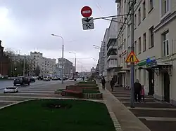 Новослободская улица в 2015 году