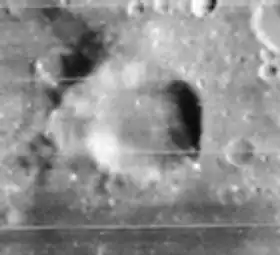 Снимок зонда Lunar Orbiter - IV.