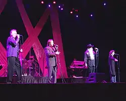 The Oak Ridge Boys в 2007 г.(сл. напр.: Бонсалл, Аллен, Голден, Стербан)