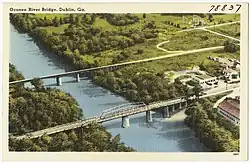 Нижнее течение Окони около города Даблин