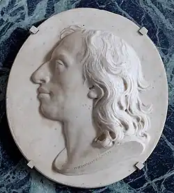 портретный медальон[англ.] князя Ливио Одескальки, 1695. Лувр