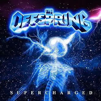 Обложка альбома The Offspring «Supergharged» (2024)