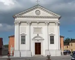 Фасад церкви Оньиссанти в Ронкаде. 1768