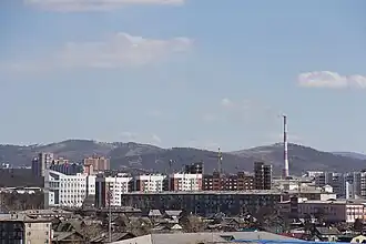 Октябрьский район города Улан-Удэ и ТЭЦ-2