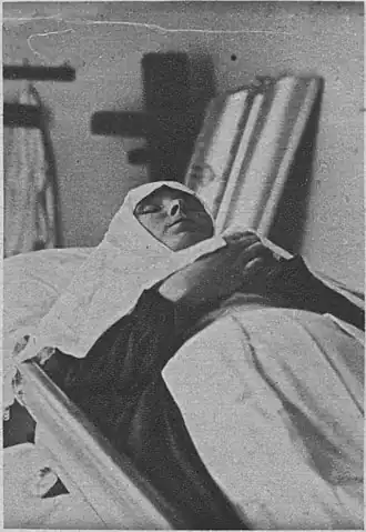 Ольга Шишмарёва в гробу