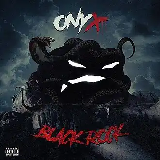 Обложка альбома Onyx «Black Rock» (2018)
