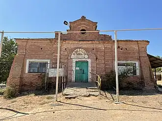 Дореволюционное здание рынка в Оранжереях