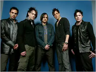 Orgy на промофото в оригинальном составе, 2004 год