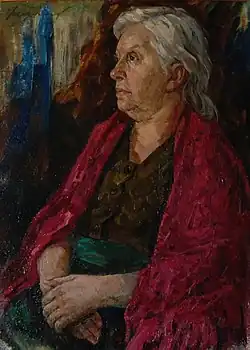 Портрет В. Я. Григорьевой,автор В. С. Орлов