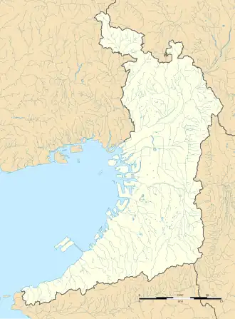 Симамото на карте