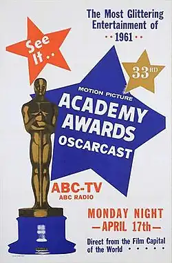 Плакат 33-й церемонии вручения наград премии «Оскар»