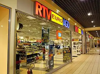 Магазин RTV Euro AGD в городе Островец-Свентокшиский