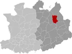 Расположение муниципалитета на карте провинции