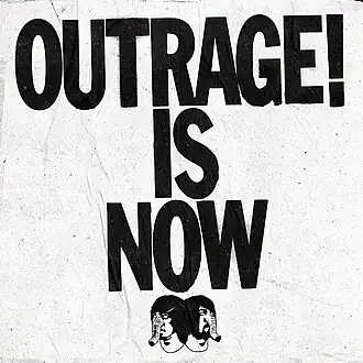 Обложка альбома Death From Above 1979 «Outrage! Is Now» (2017)