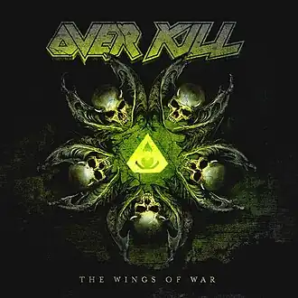 Обложка альбома Overkill «The Wings of War» (2019)