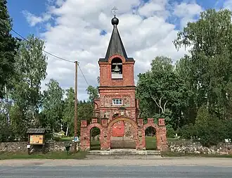 Церковь Георгия Победоносца в Вярска