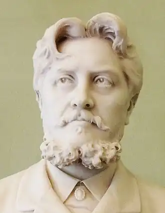 Граф Павел Сюзор(бюст работы Владимира Беклемишева, 1890-е годы)