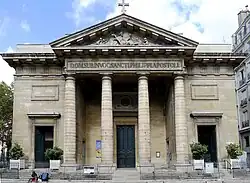 Церковь Сен-Филипп-дю-Руль. Главный фасад. 1774—1784